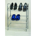 Wholesale Price Metal Chrome Slanted Shoe Rack (CJ-B1111)